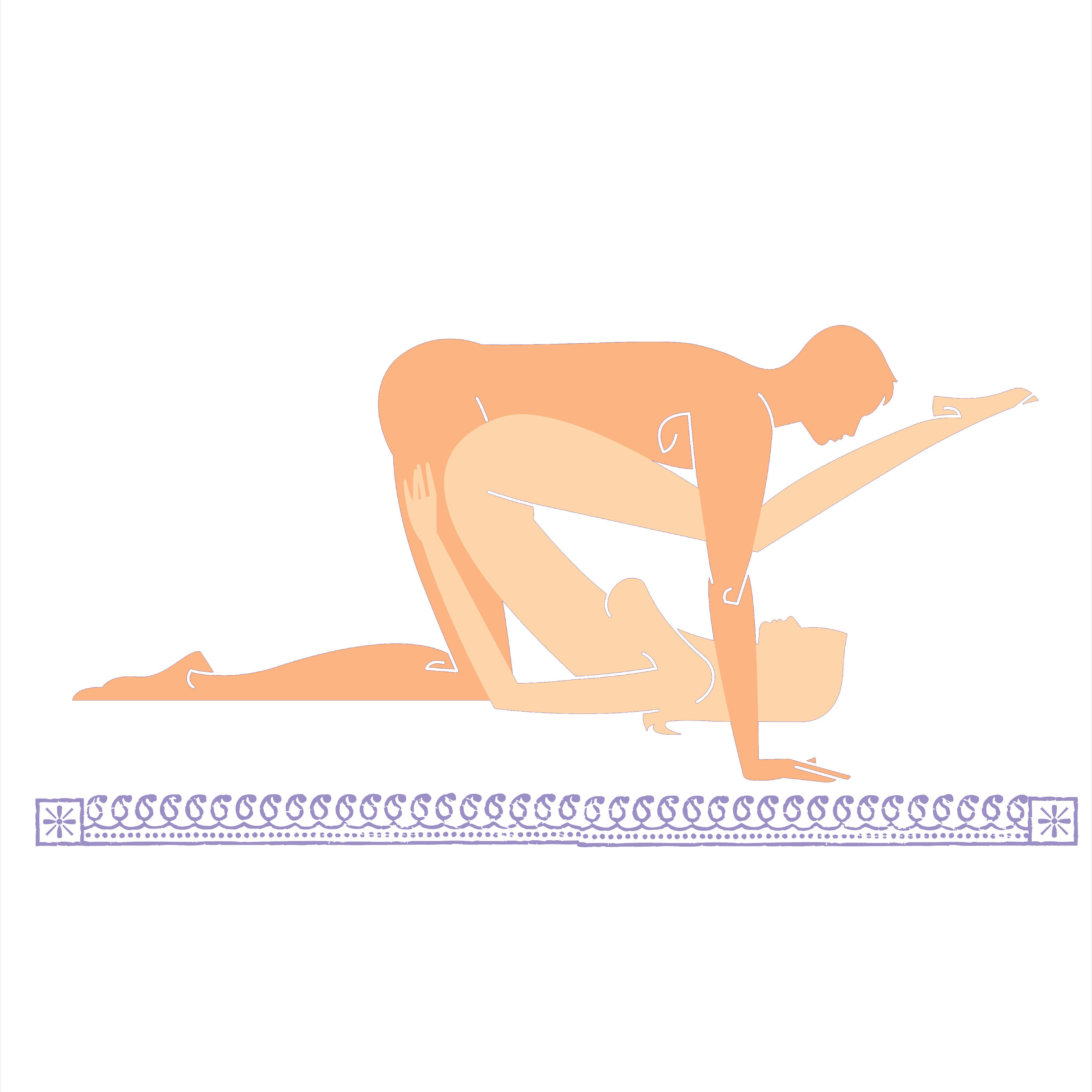Seesaw sex position